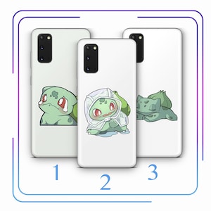 Bulbasaur A4 Phone Case Cover For MANY VARIOUS Samsung Galaxy Models Cartoon Animal Hero From A Ball Gotta Catch Em All