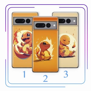 Charizard A1 Phone Case Cover For Google Pixel 6 6A 7 7A 8 8A 9 9A Pro XL Models Cartoon Animal Hero From A Ball Gotta Catch Em All