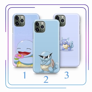 Squirtle A3 Phone Case Cover For Apple iPhone 11 12 13 14 15 16 e PRO PLuS MiNI MAX Models Cartoon Animal Hero From A Ball Gotta Catch Em