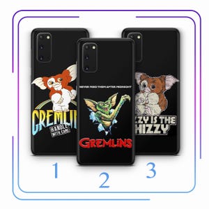Gremlins A3 Phone Case Cover For MANY VARIOUS Samsung Galaxy Models American Horror Comedy Film Cute Scary Creatures