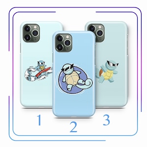 Squirtle A5 Phone Case Cover For Apple iPhone 11 12 13 14 15 16 e PRO PLuS MiNI MAX Models Cartoon Animal Hero From A Ball Gotta Catch Em