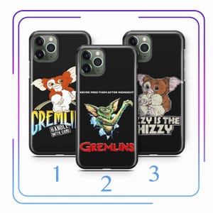 Gremlins A3 Phone Case Cover For Apple iPhone 11 12 13 14 15 16 e PRO PLuS MiNI MAX Models American Horror Comedy Film Cute Scary Creatures