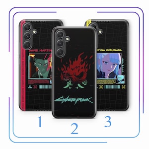 Cyberpunk A5 Phone Case Cover For Samsung A13 A14 A15 A16 A25 A26 A33 A34 A35 A36 A53 A54 A55 A56 A72 A73 + More Models Arcade Game Play
