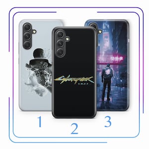 Cyberpunk A9 Phone Case Cover For Samsung A13 A14 A15 A16 A25 A26 A33 A34 A35 A36 A53 A54 A55 A56 A72 A73 + More Models Arcade Game Play