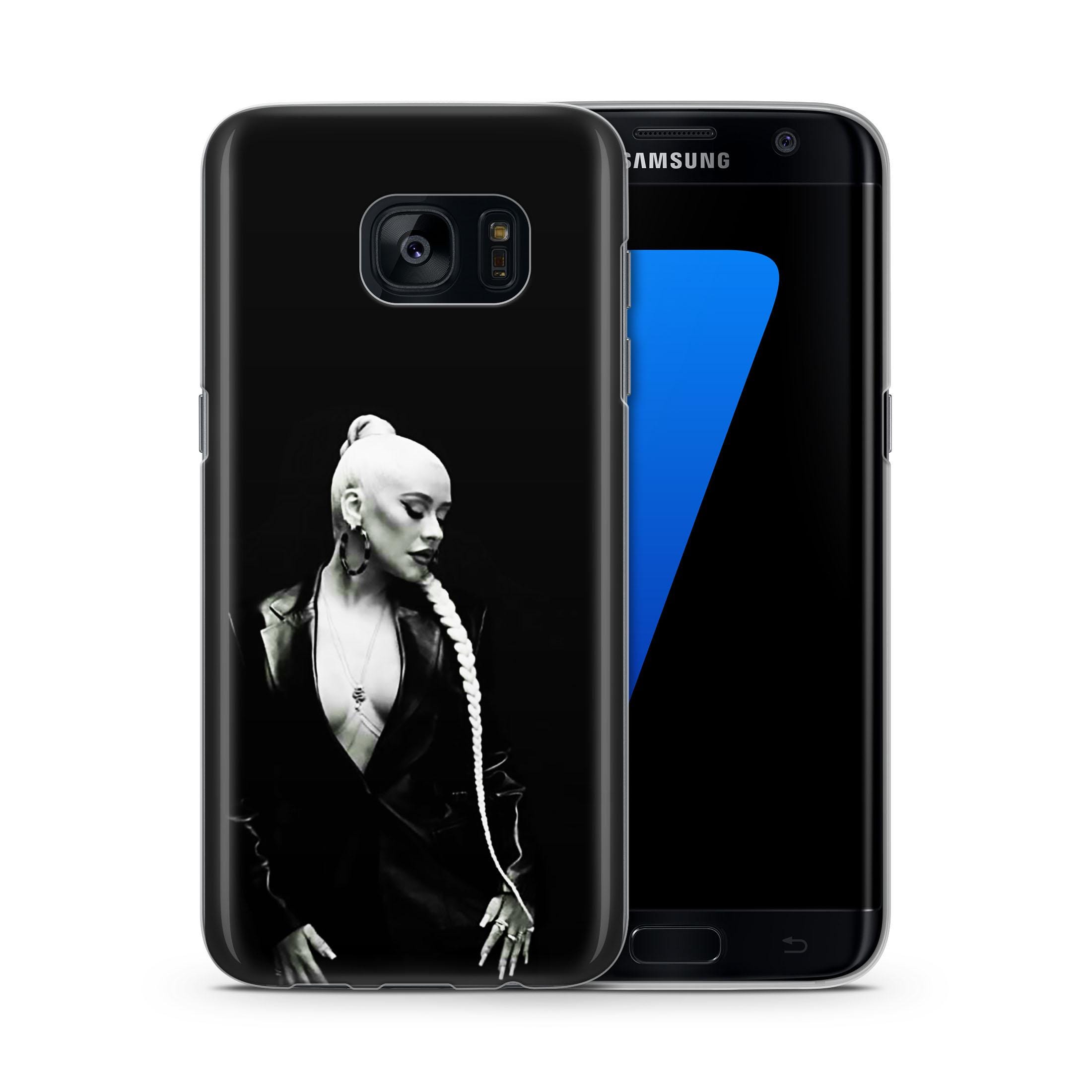 クリスティーナ・アギレラ A7 携帯ケース カバー Samsung Galaxy S5 S6 S7 S8 S9 Edge Plus LTE NEO  モデル用 アメリカンポップミュージックシンガー MTV ポップスター - Etsy 日本, image size:2200x2200