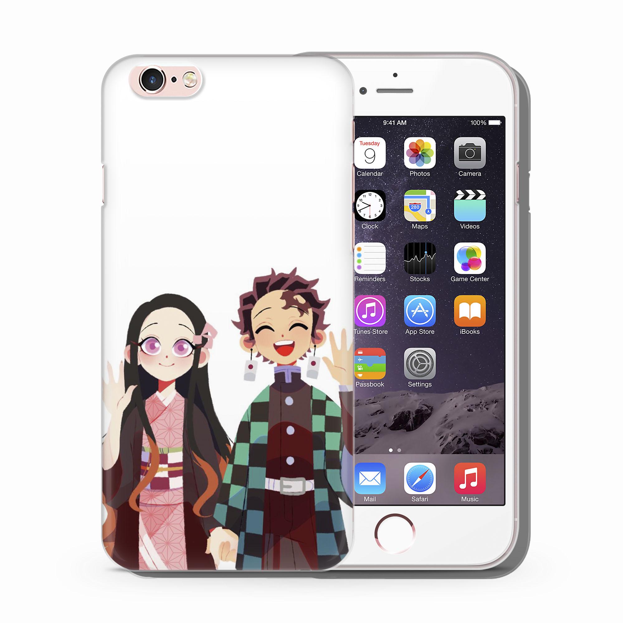 Demon Slayer A6 Phone Case Cover for Apple iPhone 5 SE 2020 2022 6