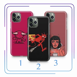 Devil A2 Phone Case Cover For Apple iPhone 11 12 13 14 15 16 e PRO PLuS MiNI MAX Models Satan Pentagram 666 Diabalo Demon Hell Dark Spirit