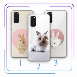 Bunny Rabbit A1 Phone Case Cover For MANY VARIOUS Samsung Galaxy Models Beautiful Hare Rabbit Fluffy Fluff Thumper