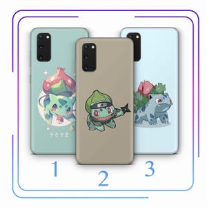 Bulbasaur A7 Phone Case Cover For Samsung Galaxy S10 S20 S21 S22 S23 S24 FE S25 Plus Ultra Model Cartoon Animal Hero From A Ball Gotta Catch