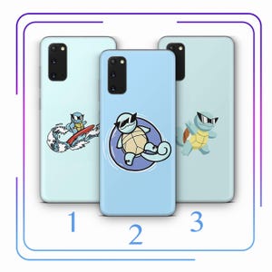 Squirtle A5 Phone Case Cover For Samsung Galaxy S10 S20 S21 S22 S23 S24 FE S25 Plus Ultra Model Cartoon Animal Hero From A Ball Gotta Catch