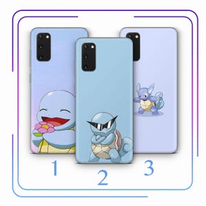 Squirtle A3 Phone Case Cover For Samsung Galaxy S10 S20 S21 S22 S23 S24 FE S25 Plus Ultra Model Cartoon Animal Hero From A Ball Gotta Catch