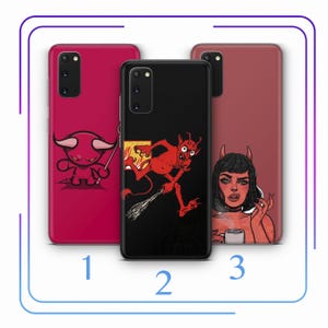 Devil A2 Phone Case Cover For MANY VARIOUS Samsung Galaxy Models Satan Pentagram 666 Diabalo Demon Hell Dark Spirit