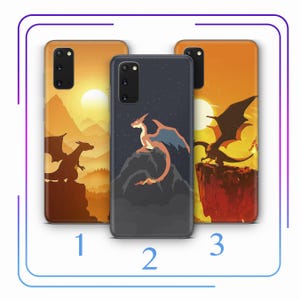 Charizard A2 Phone Case Cover For Samsung Galaxy S10 S20 S21 S22 S23 S24 FE S25 Plus Ultra Model Cartoon Animal Hero From A Ball Gotta Catch