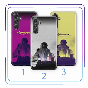 Cyberpunk A2 Phone Case Cover For Samsung A13 A14 A15 A16 A25 A26 A33 A34 A35 A36 A53 A54 A55 A56 A72 A73 + More Models Arcade Game Play