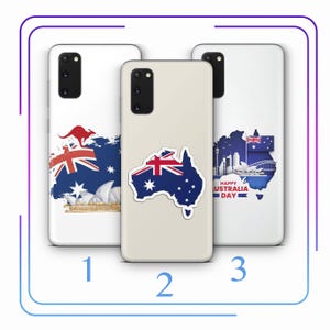Australian Flag A2 Phone Case Cover For MANY VARIOUS Samsung Galaxy Models Aussie Flag Of Australia Blue Union Jack