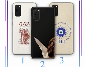 Angel A2 Phone Case Cover For MANY VARIOUS Samsung Galaxy Models Little Angel Wings Saint Free Spirit Wing Theme