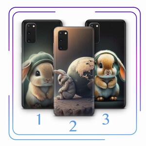 Bunny Rabbit A7 Phone Case Cover For MANY VARIOUS Samsung Galaxy Models Beautiful Hare Rabbit Fluffy Fluff Thumper