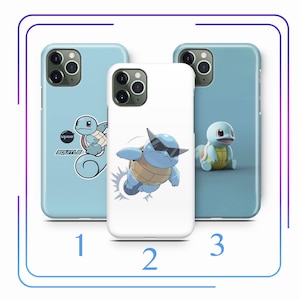 Squirtle A7 Phone Case Cover For Apple iPhone 11 12 13 14 15 16 e PRO PLuS MiNI MAX Models Cartoon Animal Hero From A Ball Gotta Catch Em