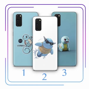 Squirtle A7 Phone Case Cover For Samsung Galaxy S10 S20 S21 S22 S23 S24 FE S25 Plus Ultra Model Cartoon Animal Hero From A Ball Gotta Catch
