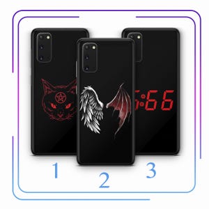 Devil A3 Phone Case Cover For MANY VARIOUS Samsung Galaxy Models Satan Pentagram 666 Diabalo Demon Hell Dark Spirit