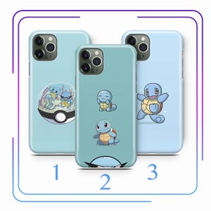 Squirtle A6 Phone Case Cover For Apple iPhone 11 12 13 14 15 16 e PRO PLuS MiNI MAX Models Cartoon Animal Hero From A Ball Gotta Catch Em