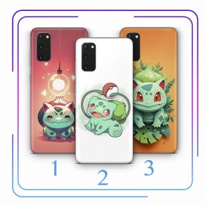 Bulbasaur A9 Phone Case Cover For MANY VARIOUS Samsung Galaxy Models Cartoon Animal Hero From A Ball Gotta Catch Em All