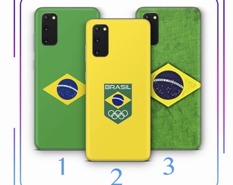 Brazilian Flag A6 Phone Case Cover For MANY VARIOUS Samsung Galaxy Models The National Flag Of Brazil Rio de Janeiro