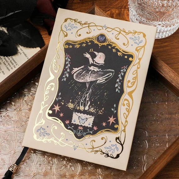 Carnet De Notes Vintage Relief 3D - Couverture Rigide Similicuir Noir (21,5x14,5 Cm) - Pour Hommes Et Femmes - 12