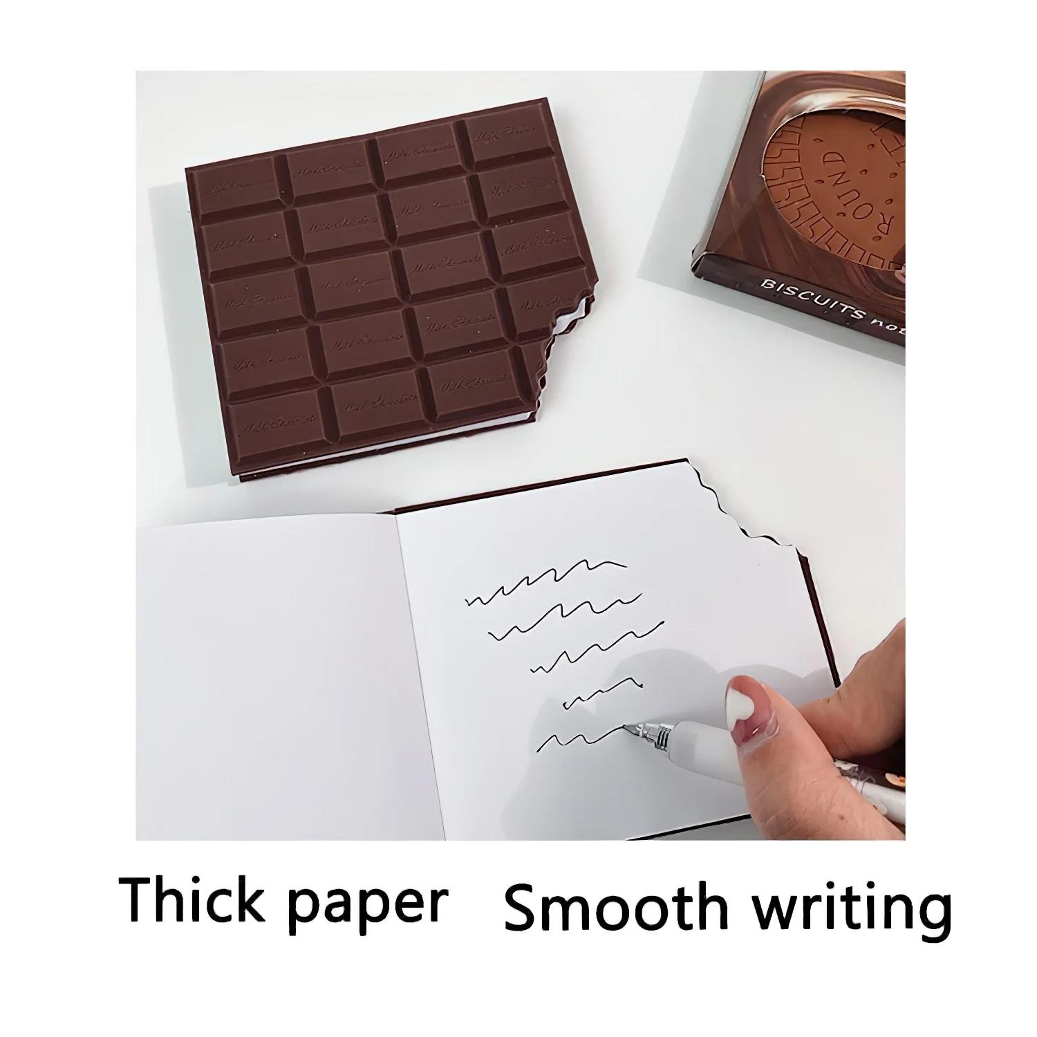 Chocolate Biscuit Memo Pad || Cute Notepad With 80 Sheets for Office ...