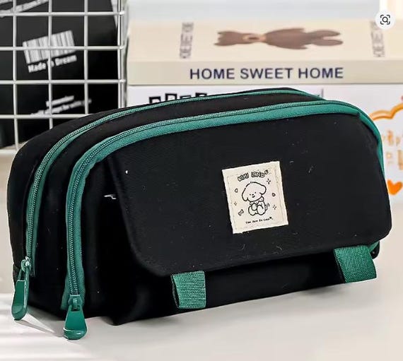 Astuccio Panda 12 strati grande capacità per scuola e ufficio