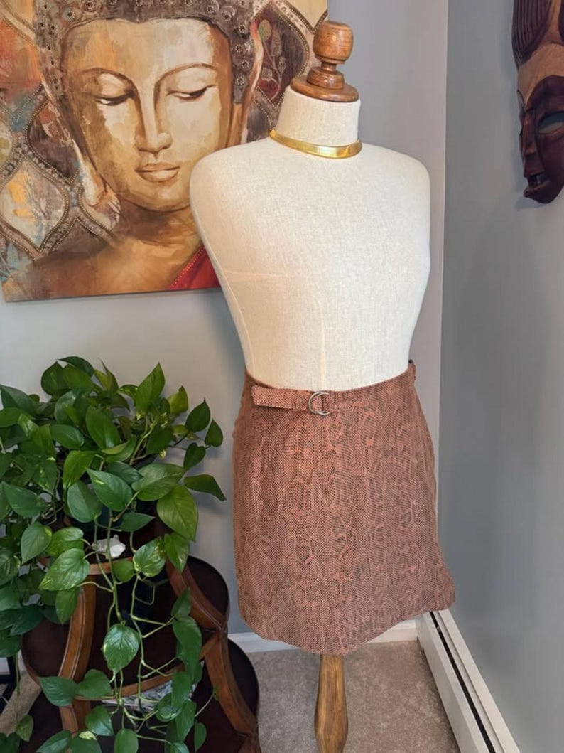 Free People Midnight Magic Snake Print Mini Skirt image 4