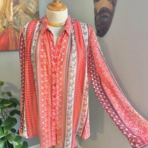 Free People Midnight Mile – Skjortblus med knappar och hög, låg axelbandslös rygg bild 5