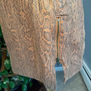 Free People Midnight Magic Snake Print Mini Skirt image 5