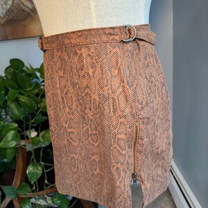 Free People Midnight Magic Snake Print Mini Skirt image 7