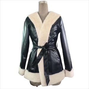 Women Shearling Coat - Sheepskin Long Coat - Genuine Leather Winter  Fur Long Coat - Warm Outwear Fur Lined Women Coat - Gift For Her