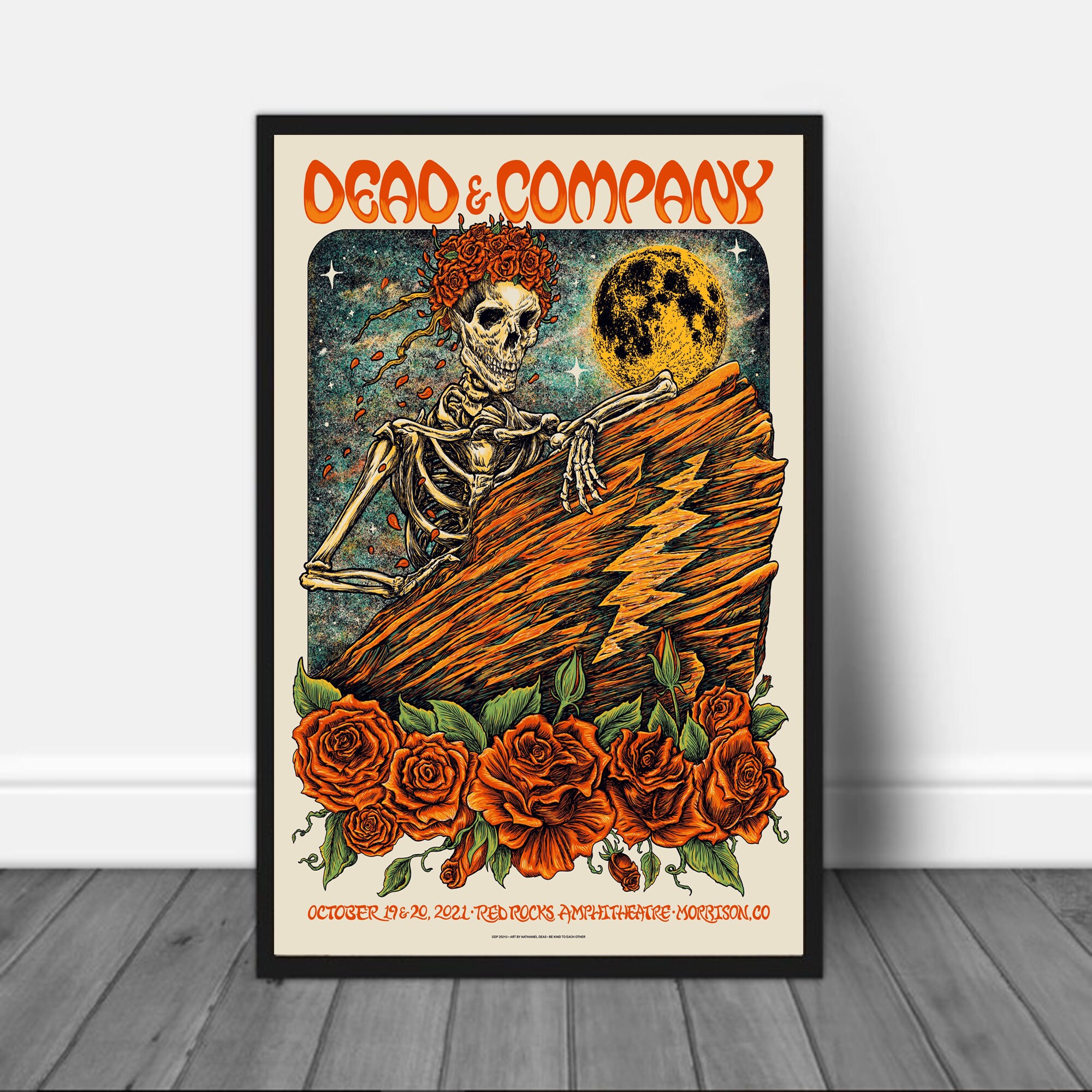 Dead And Company Poster, Dead And Company 2022 Tour Poster