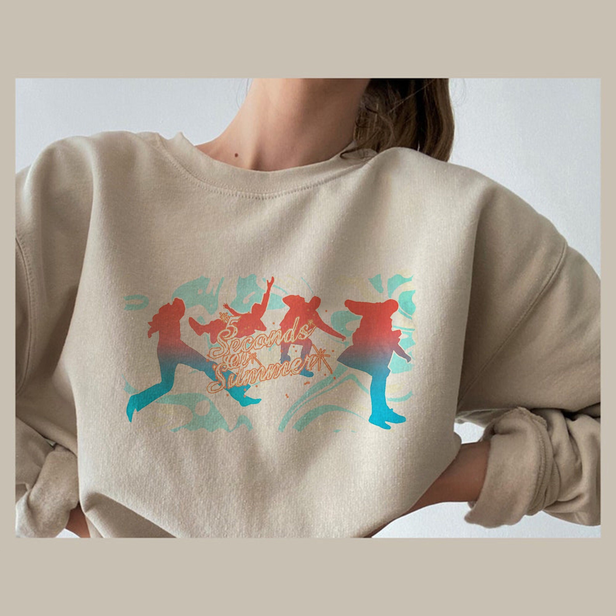 5 seconds of summer sweatshirt Clearance