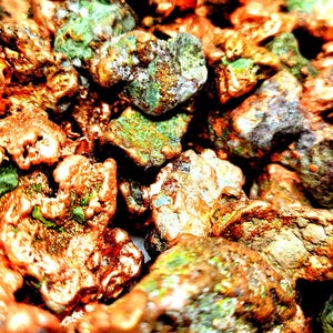 Tumbled Pure Michigan Native Copper Nuggets (1&quot; to 2&quot;)