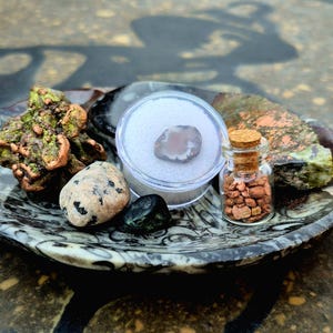 Pure Michigan Geological Treasures | Datolite, Copper, Greenstone, & Yooperlite | Crystal Collector Rock Bundle