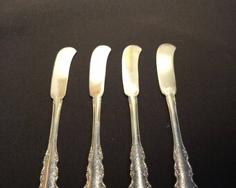 Details about   4 Golden Jubilee Reed & Barton Stainless Master Butter Knives Spreaders #10958 