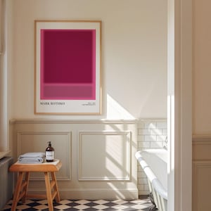 Mark Rothko exposición cartel arte impresión regalo en movimiento para el comedor