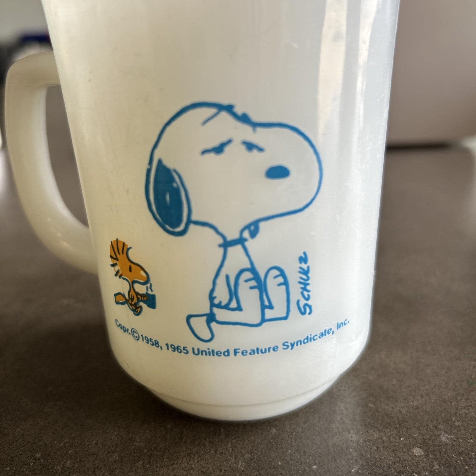 1958 Snoopy Mug - Etsy