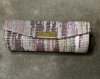 VTG Mary Kay Tapestry Lippenstifthouder Harde hoes Kliksluiting Tapijttas Stijl:
