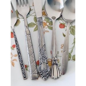 Vintage Mismatched Flatware Sets—Service for 6 (30 pieces)