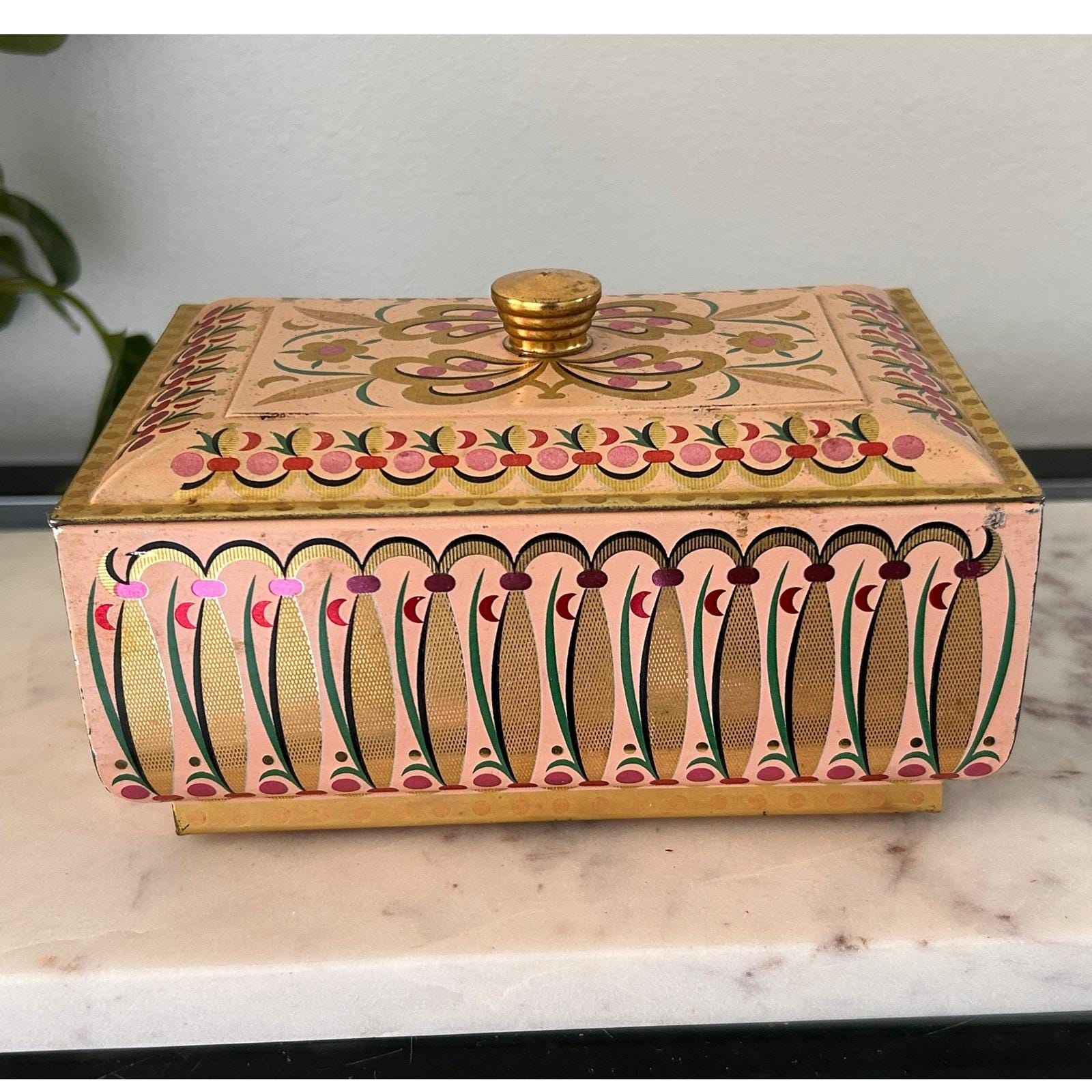 German Trinket Box Metal - Etsy