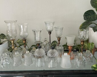 Retro Tulip Glass Candle Holder – Letifly Lights & Decor