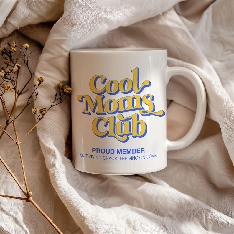New Mom Mug For Mom, Funny Mom Gift For Mom Friend, Cool Moms Club Mug, New Parent Gift For New Mom Gift, Expecting Mom Gift Baby Shower image 8