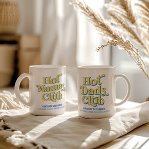 New Dad Mug For Dad Funny Dad Gift For Dad Friend Hot Dads Club Mug Fathers Day Gift For New Dad Gift First New Parent Gift For Baby Shower image 8
