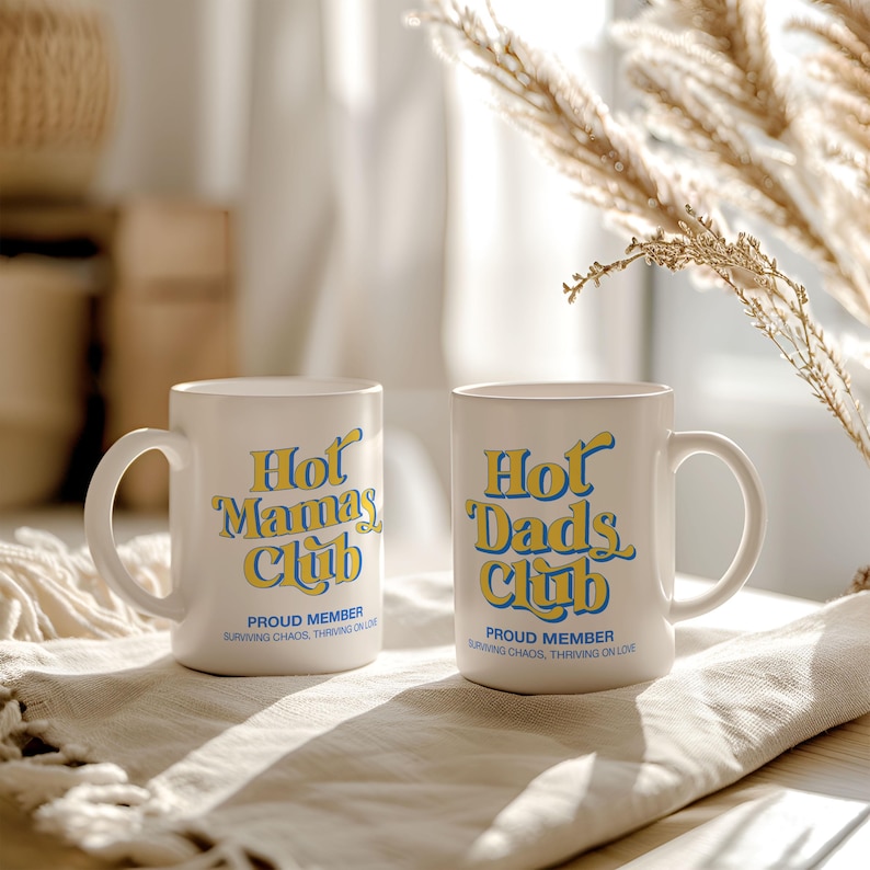 New Dad Mug For Dad Funny Dad Gift For Dad Friend Hot Dads Club Mug Fathers Day Gift For New Dad Gift First New Parent Gift For Baby Shower image 8