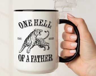 Taza para papá primerizo, regalo divertido para papá, regalo para papá amigo, una taza de padre increíble, regalo para nuevos padres, regalo para papá primerizo, regalo para papá en espera, baby shower